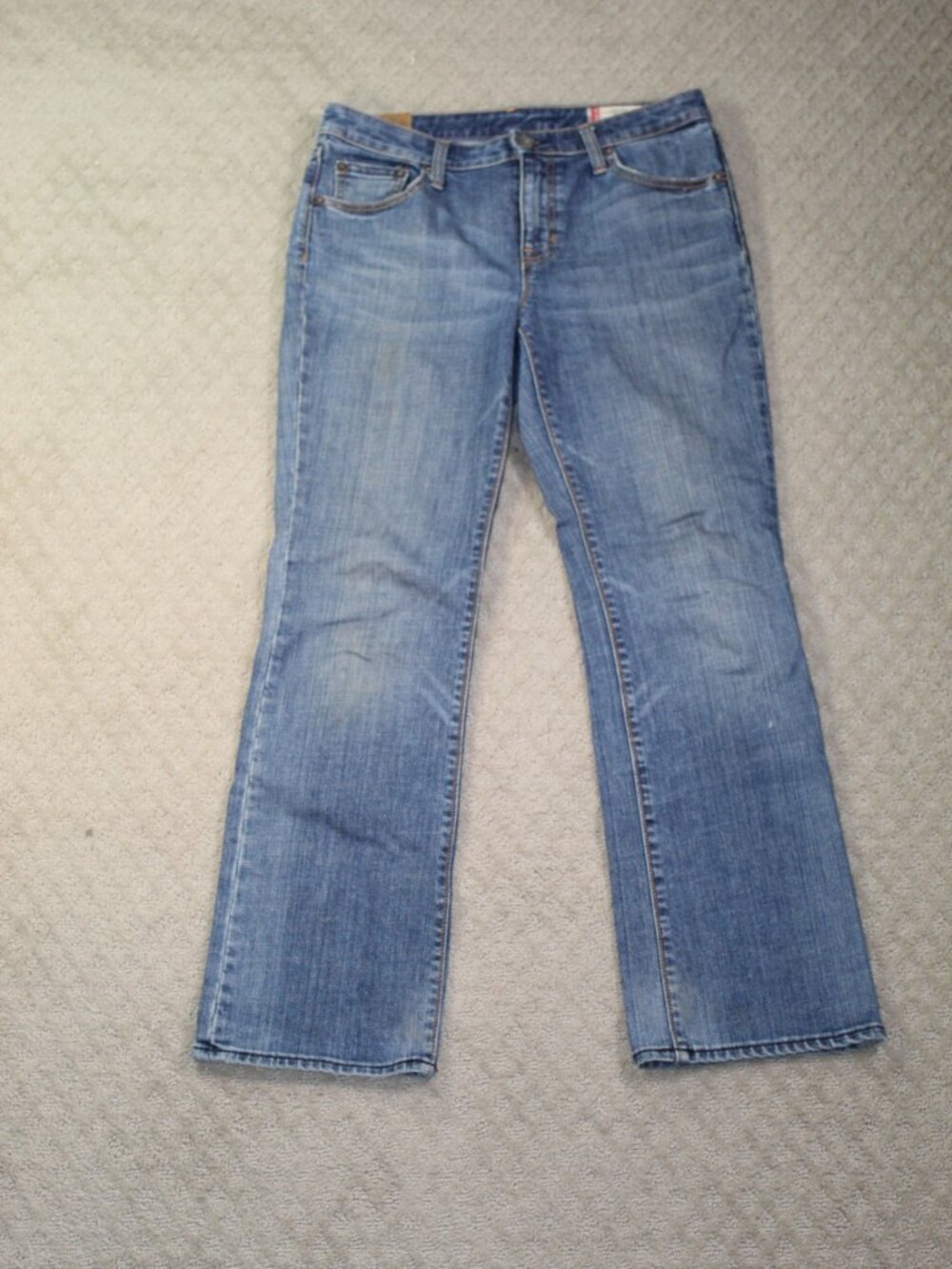 Vintage Gap 1969 Size 6A Classic Fit Medium Blue Boot Cut Denim Jeans No. 54023
